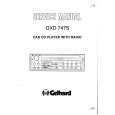 GELHARD GXD747S Manual de Servicio
